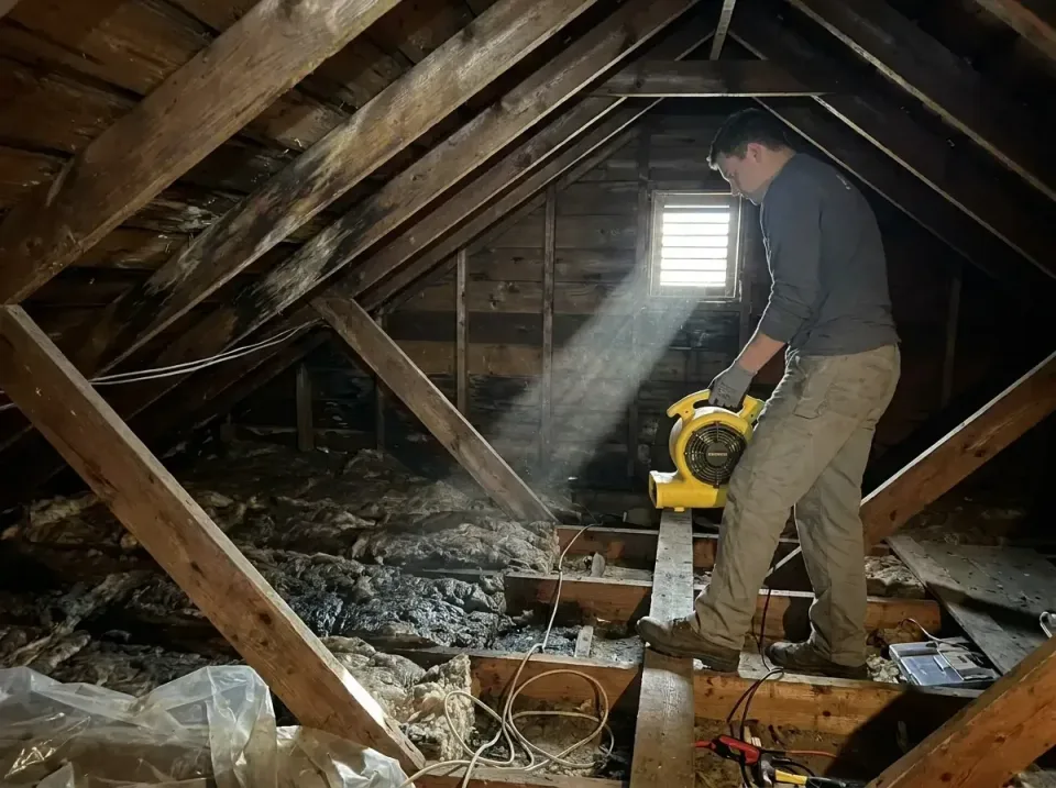 attic-water-damage-drying-proc-007 — frequently asked questions, Emergency Water Extraction & 24/7 Flood Response in Yadkinv…